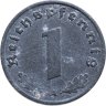 Купить Германия, Третий Рейх 1 рейхспфенниг 1942 "А"