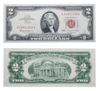 купить США 2 доллара 1963 года (Pick 382a)