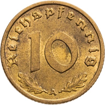 купить Германия (Третий рейх) 10 рейхспфеннигов (reichspfennig) 1937