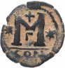 Купить Варварское подражание монете  Юстина I, 6 Век Н.Э., 40 нуммиев (фоллис).