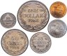 Купить Либерия набор из 6 монет 1968-1984 гг.