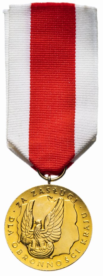 купить Медаль «За заслуги при защите страны» 1 степени Польша