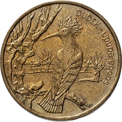 купить Польша 2 злотых (zlote) 2000 "Всемирная природа - Удод"