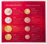 Купить Австрия годовой набор монет евро 2005 (8 монет в буклете)