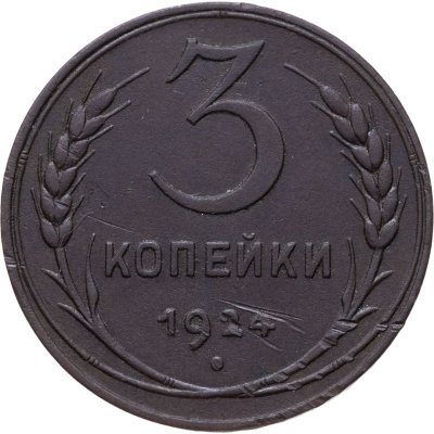 купить 3 копейки 1924