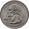 Купить США 1/4 доллара (квотер, 25 центов) 2005 P "Штат Калифорния", знак монетного двора "P" - Филадельфия