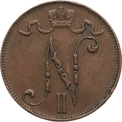 купить 5 пенни (pennia) 1914 Российская Финляндия