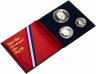 Купить США набор из 3 монет 1976 S "200 лет Независимости США" (в буклете)