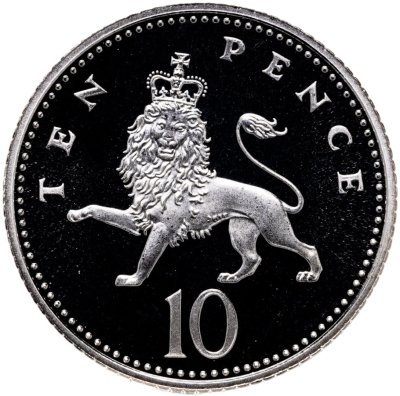купить Великобритания 10 пенсов (pence) 1999