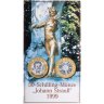 Купить Австрия 50 шиллингов 1999 "100 лет со дня смерти Иоганна Штрауса" в официальном буклете