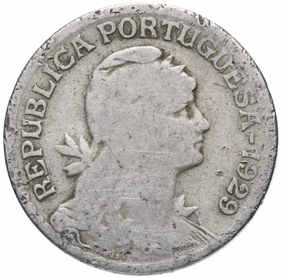 купить Португалия 1 эскудо (escudo) 1929