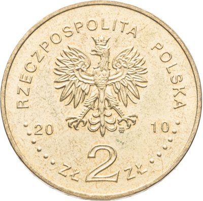 купить Польша 2 злотых (zlote) 2010 История польской музыки - Кшиштоф Комеда