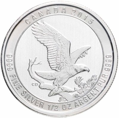 купить Канада 2 доллара 2015 "Белоголовый орлан"