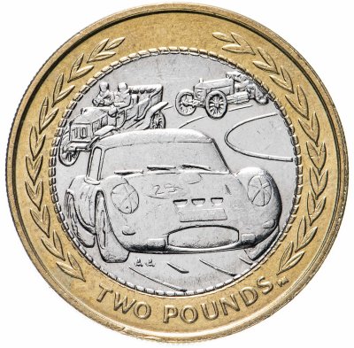 купить Остров Мэн 2 фунта (pounds) 1998