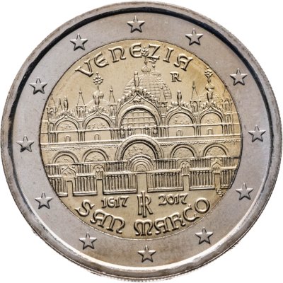 купить Италия 2 евро (euro) 2017 400 лет со дня постройки Собора Святого Марка