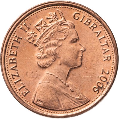 купить Гибралтар 1 пенни (penny) 2006