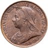 Купить Великобритания 1 фартинг (farthing) 1900
