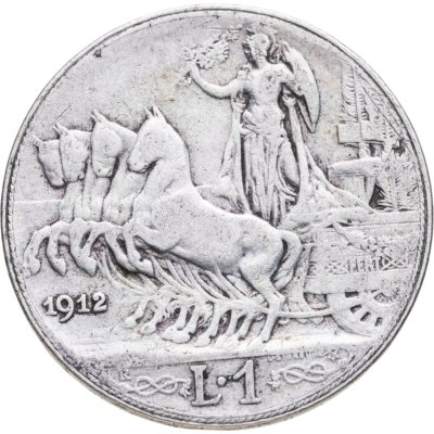 купить Италия 1 лира 1912