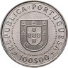 Купить Португалия 100 эскудо (escudos) 1990  350 лет со дня восстановления португальской независимости
