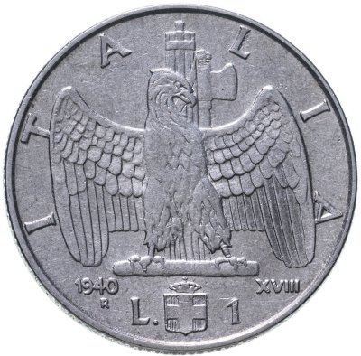 купить Италия 1 лира 1940