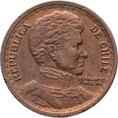 купить Чили 1 песо (peso) 1953