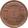 Купить Чили 1 песо (peso) 1953