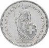 Купить Швейцария 2 франка 1987