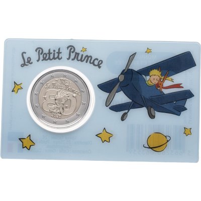 купить Франция 2 евро (euro) 2026 Маленький принц, в коинкарте (номер коинкарты -случайный)