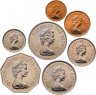 Купить Тувалу набор из 7 монет 1985 г.