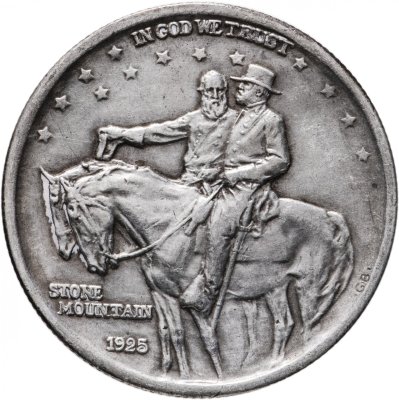 купить США 50 центов (1/2 доллара, half dollar) 1925 "Мемориал Стоун-Маунтин"