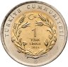 Купить Турция 1 лира 2015 "Фауна Турции -  Турецкая ангора"