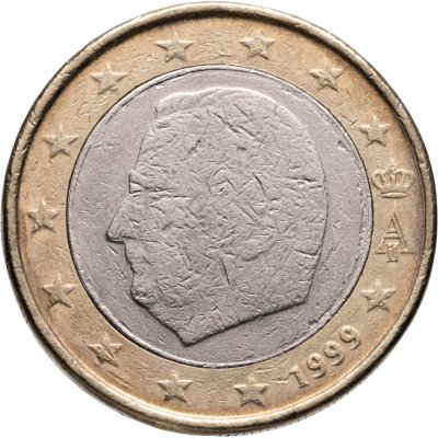 купить Бельгия 1 евро (euro) 1999