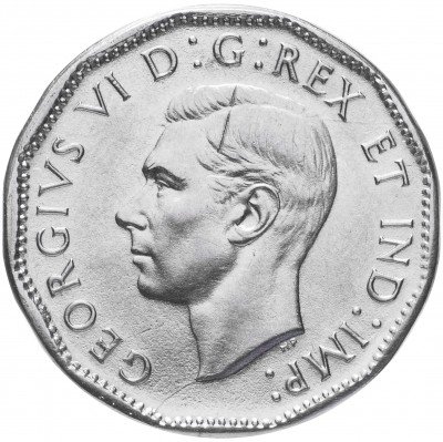 Купить Канада 5 центов 1945