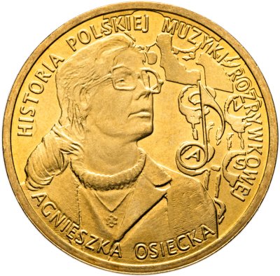купить Польша 2 злотых 2013 "Агнешка Осецкая (Agnieszka Osiecka)"