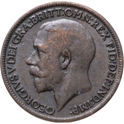 купить Великобритания 1 фартинг (farthing) 1916
