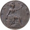 Купить Великобритания 1 фартинг (farthing) 1916