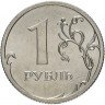 Купить 1 рубль 2009 СПМД немагнитный