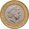 Купить Великобритания 2 фунта (pounds) 2014 "100-летие с начала Первой мировой войны плакат Китченера"