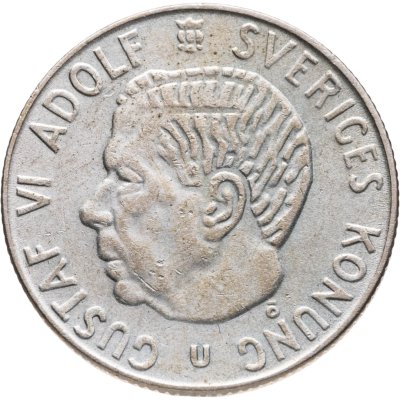 купить Швеция 1 крона (krona) 1967 U