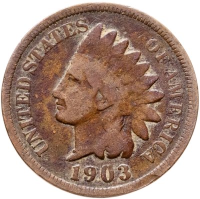 купить США 1 цент 1903 "Indian Head Cent"