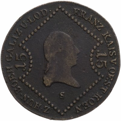 купить Австрия 15 крейцеров 1807