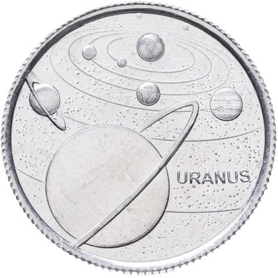 купить Турция 1 куруш 2022 Планеты Солнечной системы - Уран
