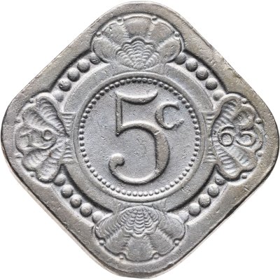 купить Нидерландские Антильские острова 5 центов (cents) 1965
