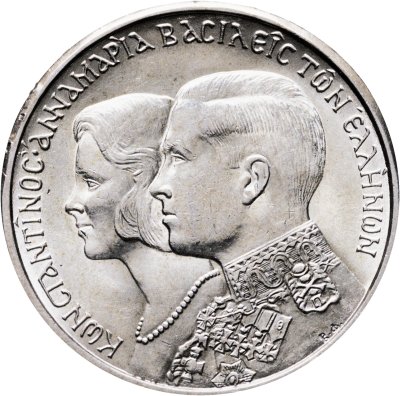 купить Греция 30 драхм (drachmai) 1964 Королевская свадьба