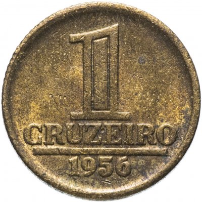 купить Бразилия 1 крузейро (cruzeiro) 1956