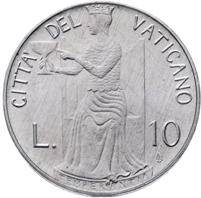 купить Ватикан 10 лир (lire) 1980