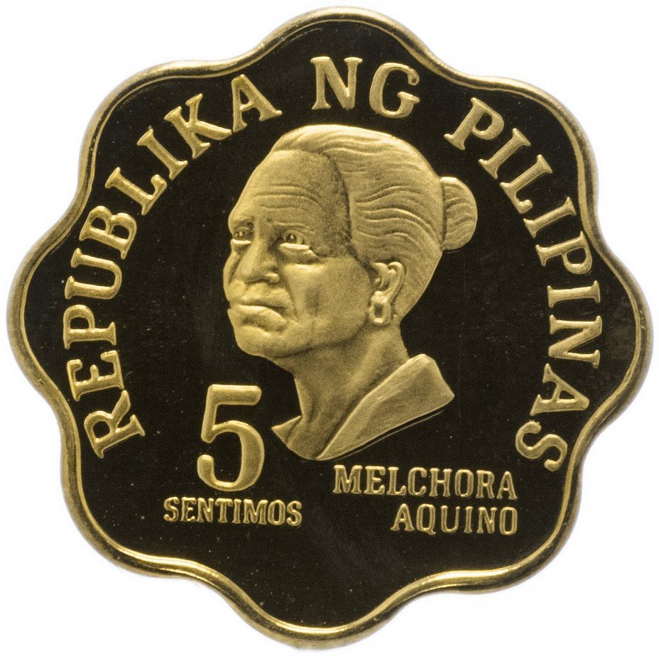 купить Филиппины 5 сентимо 1975 Proof