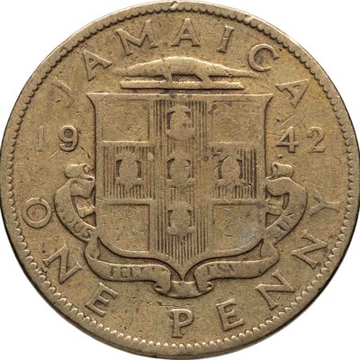 купить Ямайка 1 пенни (penny) 1942