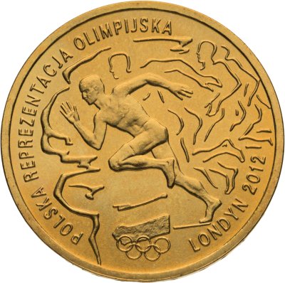 купить Польша 2 злотых (zlote) 2012 "XXX летние Олимпийские Игры, Лондон 2012"