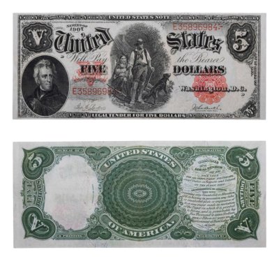 купить США 5 долларов 1907 Speelman-White